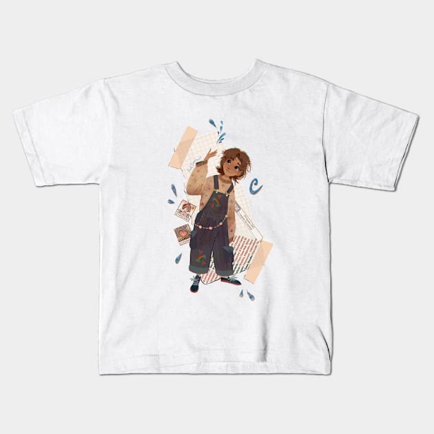 Irma from W.I.T.C.H. Kids T-Shirt by AxelStardust